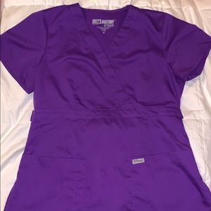 Greys Anatomy Scrub Top